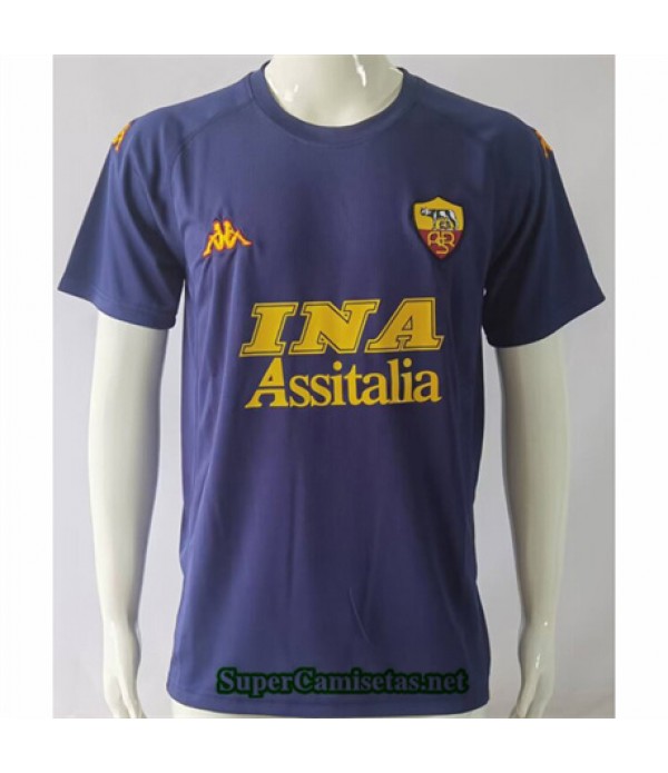 Tailandia Tercera Equipacion Camiseta As Roma Hombre 2000 01