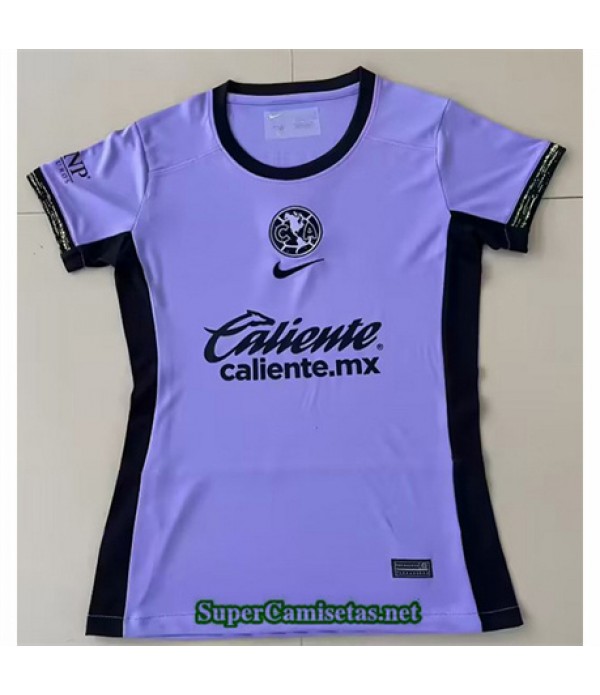 Tailandia Tercera Equipacion Camiseta Club America Mujer 2023