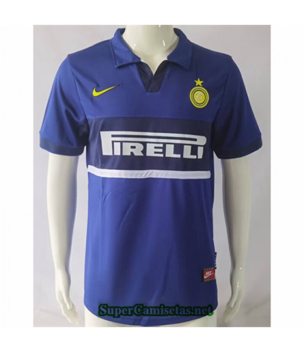 Tailandia Tercera Equipacion Camiseta Inter Milan Hombre 1998 99