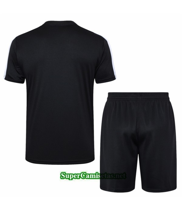 Tailandia Camiseta Kit De Entrenamiento Al Nassr Negro 2024 2025