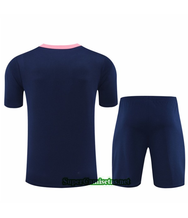 Tailandia Camiseta Kit De Entrenamiento Atletico Madrid Niño Azul Royal 2024 2025