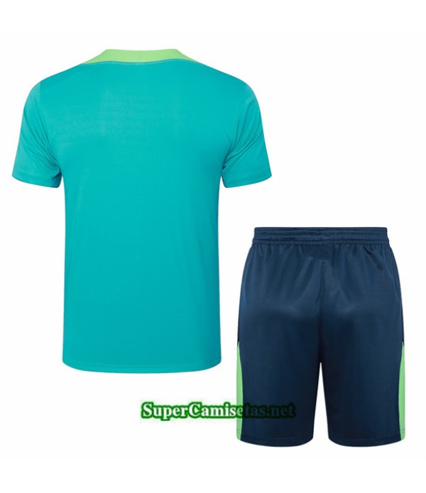 Tailandia Camiseta Kit De Entrenamiento Brasil Lago Azul 2024 2025