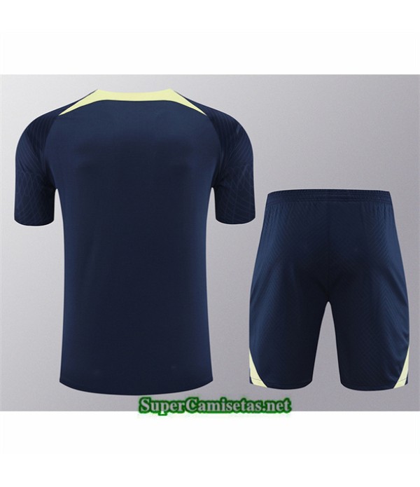 Tailandia Camiseta Kit De Entrenamiento Cf América Azul Marine 2024 2025