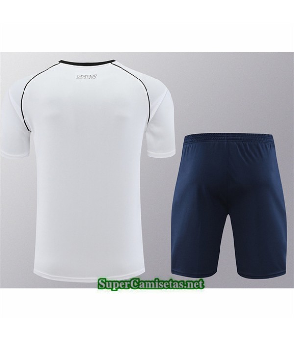 Tailandia Camiseta Kit De Entrenamiento Napoli Blanco 2024 2025