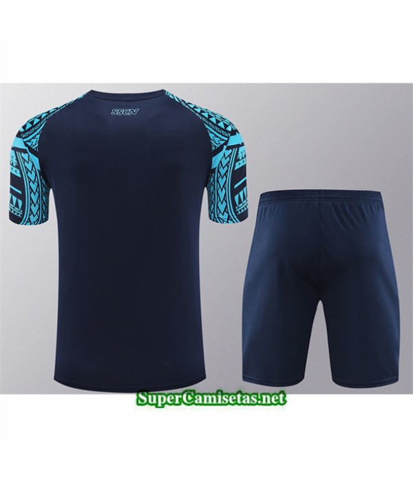 Tailandia Camiseta Kit De Entrenamiento Napoli Azul 2024 2025