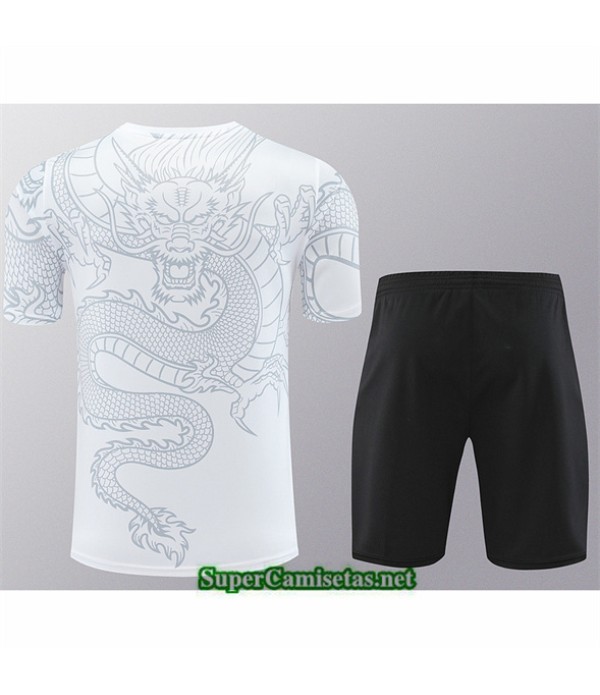 Tailandia Camiseta Kit De Entrenamiento Real Madrid Blanco 2024 2025