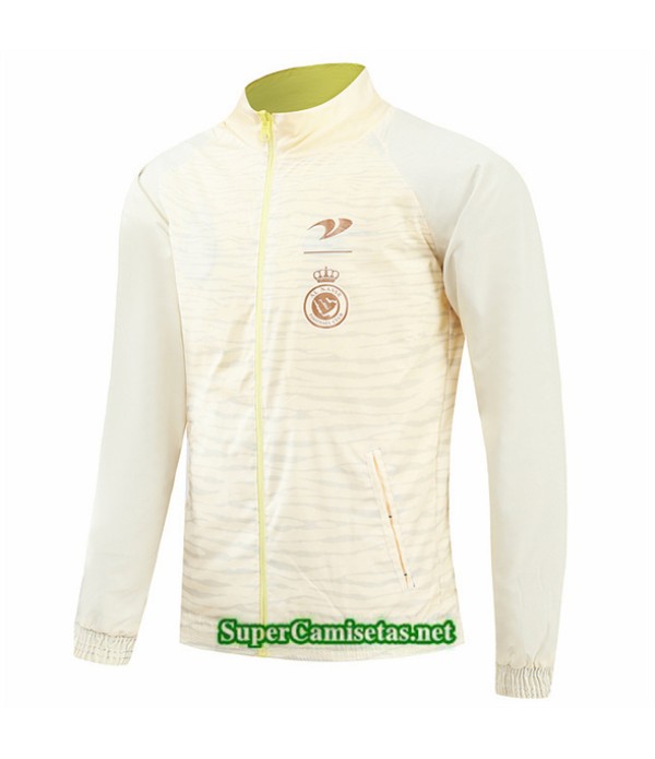 Tailandia Chaqueta Cortavientos Reversible Al Nassr Abricot 2024 2025