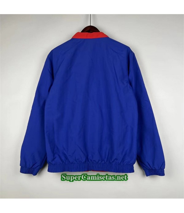 Tailandia Chaqueta Cortavientos Reversible Flamengo Azul 2024 2025