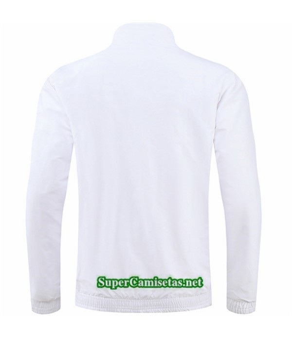 Tailandia Chaqueta Cortavientos Reversible Real Madrid Blanco 2024 2025