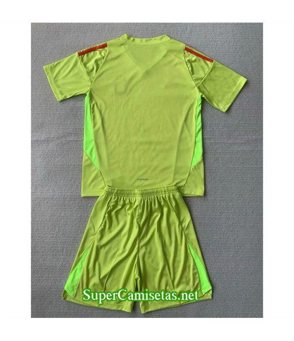 Tailandia Equipacion Camiseta Argentina Niño Portero Verde 2024 2025