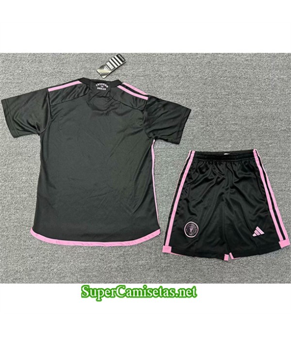 Tailandia Equipacion Camiseta Inter Miami Niño Heart Shaped Negro 2024 2025