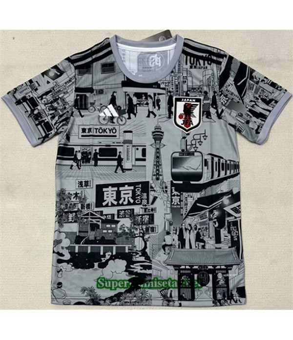 Tailandia Equipacion Camiseta Japon édition Spéciale Gris 2024 2025