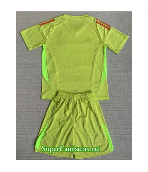 Tailandia Equipacion Camiseta Mexico Niño Portero Verde 2024 2025