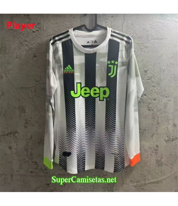 Tailandia Equipacion Camiseta Player Juventus Manga Larga Joint Hombre 2019 20