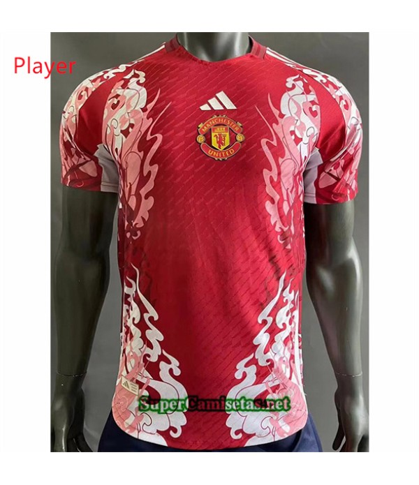 Tailandia Equipacion Camiseta Player Manchester United édition Spéciale Colorete 2024 2025