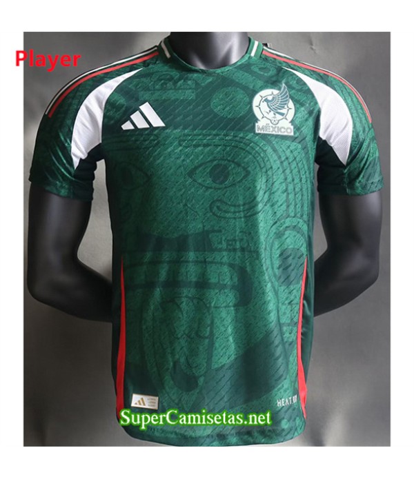 Tailandia Equipacion Camiseta Player Mexico Edición Especial Verde 2024 2025