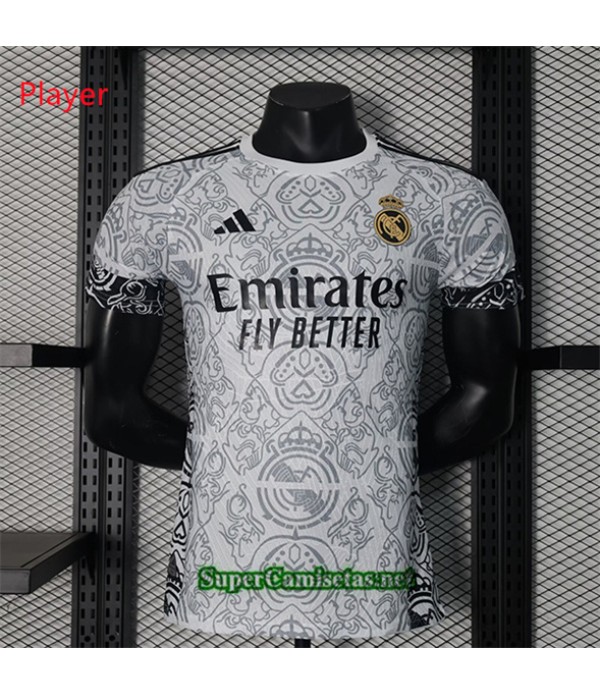 Tailandia Equipacion Camiseta Player Real Madrid S...