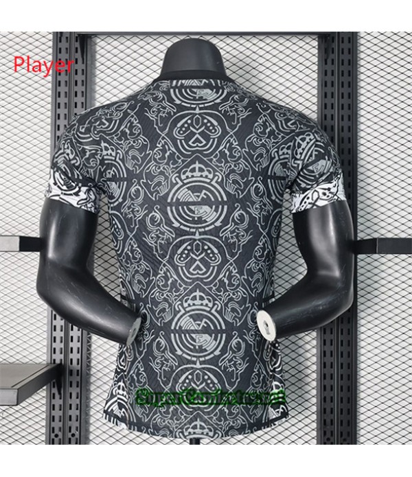 Tailandia Equipacion Camiseta Player Real Madrid Special Negro 2024 2025