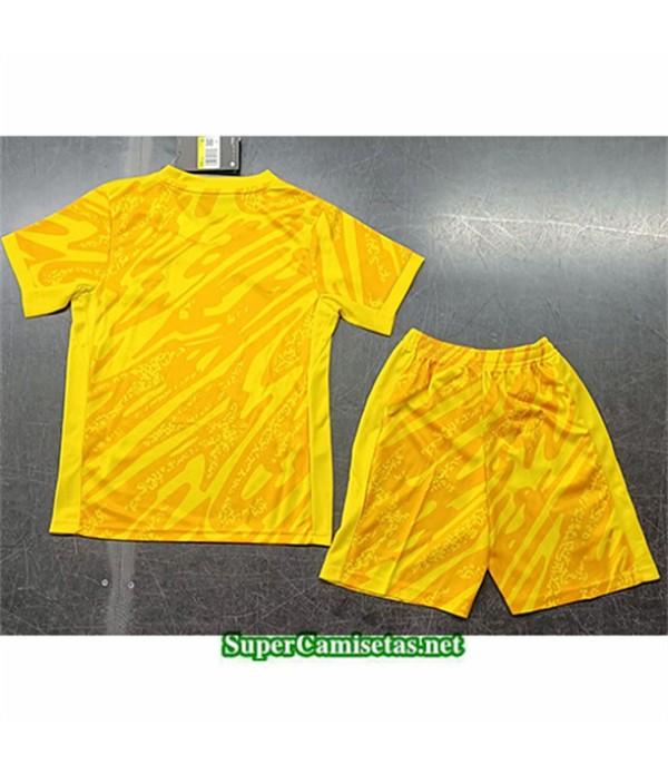 Tailandia Equipacion Camiseta Portugal Niño Portero 2024 2025