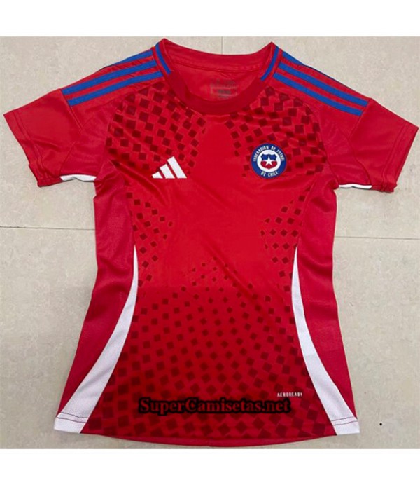 Tailandia Primera Equipacion Camiseta Chile Mujer 2024 2025