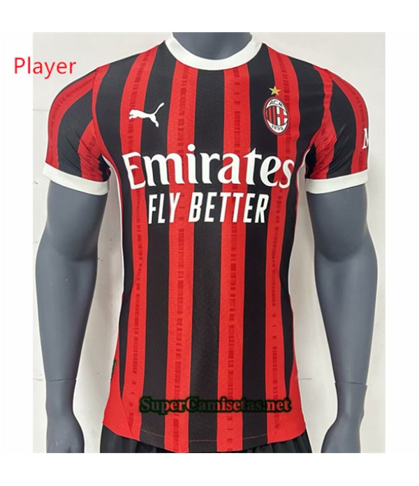 Tailandia Primera Equipacion Camiseta Player Ac Milan 2024 2025