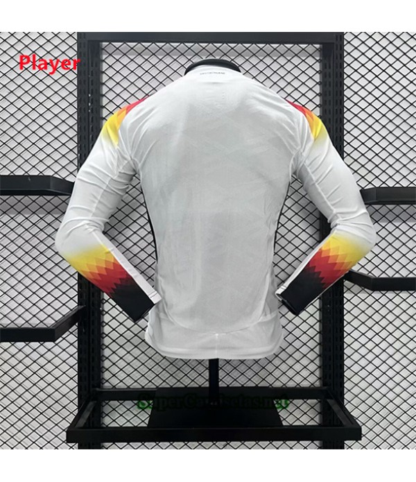 Tailandia Primera Equipacion Camiseta Player Alemania Manga Larga 2024 2025