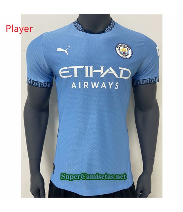 Tailandia Primera Equipacion Camiseta Player Manchester City 2024 2025