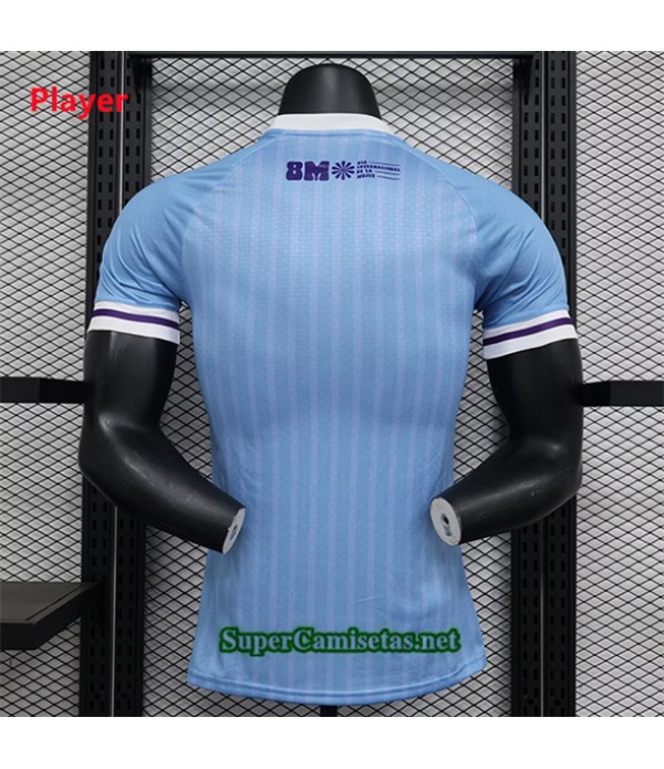 Tailandia Primera Equipacion Camiseta Player Uruguay 2024 2025