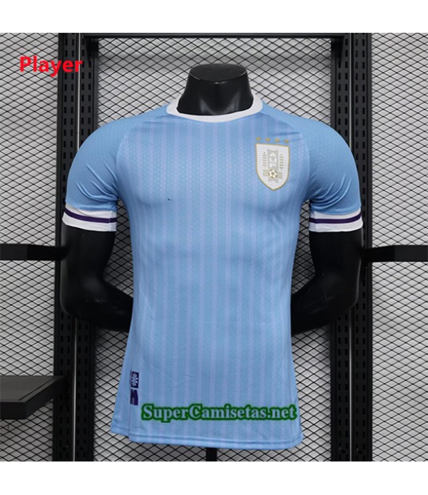 Tailandia Primera Equipacion Camiseta Player Uruguay 2024 2025