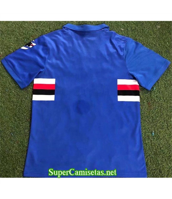 Tailandia Primera Equipacion Camiseta Sampdoria Hombre 1990 91