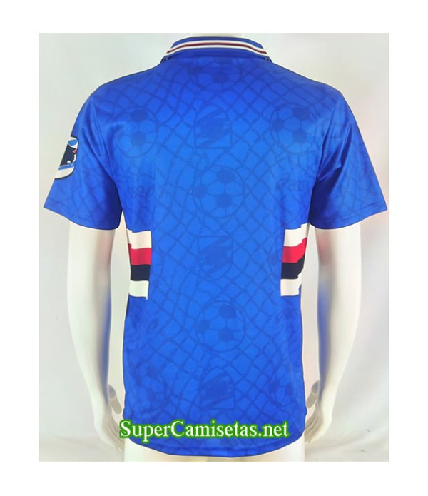 Tailandia Primera Equipacion Camiseta Sampdoria Hombre 1994 95