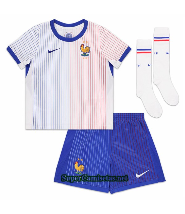 Tailandia Segunda Equipacion Camiseta Francia Niño 2024 2025