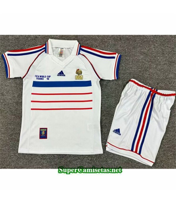 Tailandia Segunda Equipacion Camiseta Francia Niño Hombre 1998