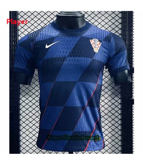 Tailandia Segunda Equipacion Camiseta Player Croacia 2024 2025