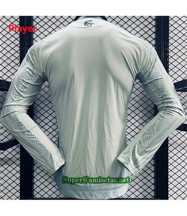 Tailandia Segunda Equipacion Camiseta Player Mexico Manga Larga 2024 2025