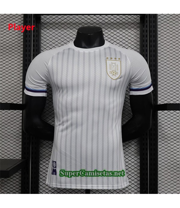 Tailandia Segunda Equipacion Camiseta Player Uruguay 2024 2025