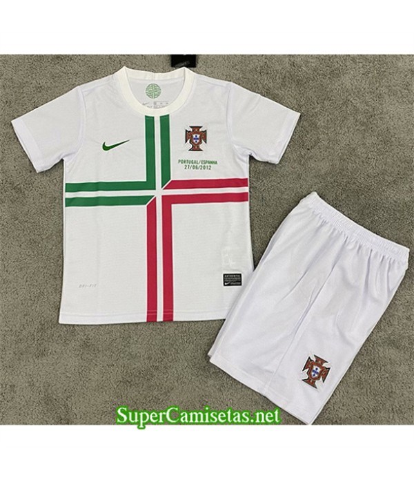 Tailandia Segunda Equipacion Camiseta Portugal Niño Retro 2012