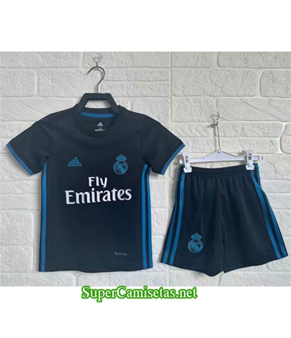 Tailandia Segunda Equipacion Camiseta Real Madrid Niño Retro 1997 18