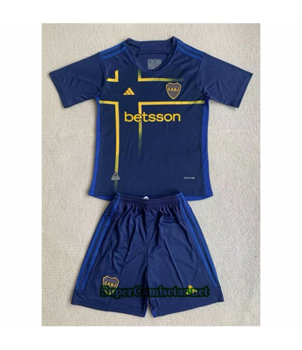 Tailandia Tercera Equipacion Camiseta Boca Juniors Niño 2024 2025