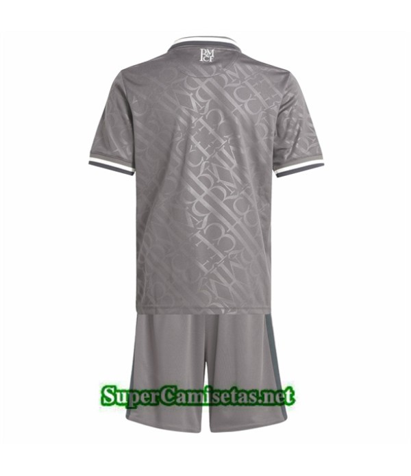 Tailandia Tercera Equipacion Camiseta Real Madrid Niño 2024 2025