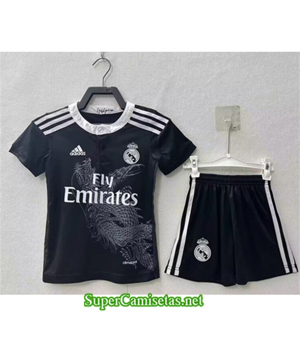 Tailandia Tercera Equipacion Camiseta Real Madrid Niño Retro 1994 15