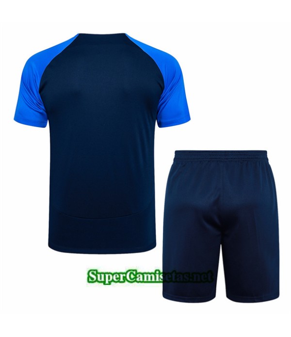 Tailandia Camiseta Kit De Entrenamiento Al Nassr Azul 2024 2025