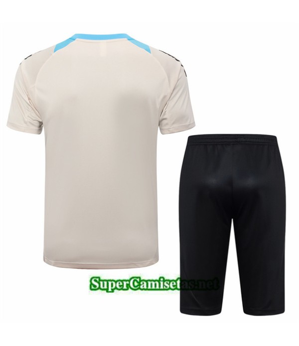 Tailandia Camiseta Kit De Entrenamiento Argentina De Color Crema 2024 2025