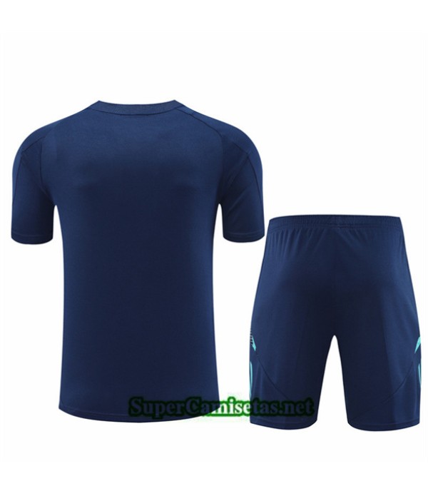 Tailandia Camiseta Kit De Entrenamiento Arsenal Niño Azul Real 2024 2025