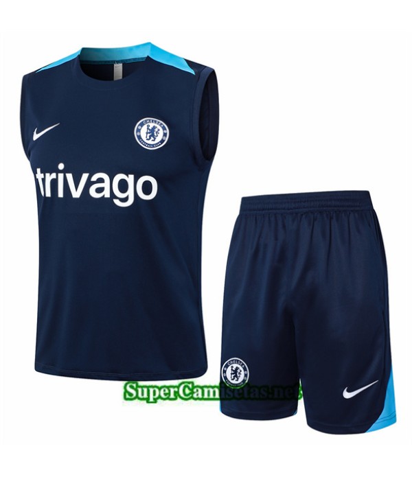 Tailandia Camiseta Kit De Entrenamiento Chelsea Si...