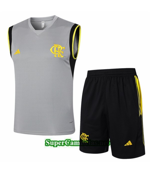 Tailandia Camiseta Kit De Entrenamiento Flamengo S...