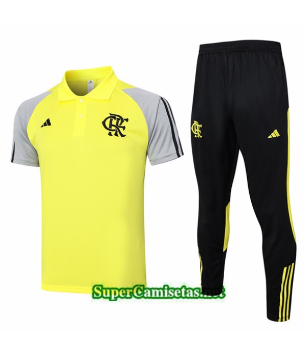 Tailandia Camiseta Kit De Entrenamiento Flamengo P...