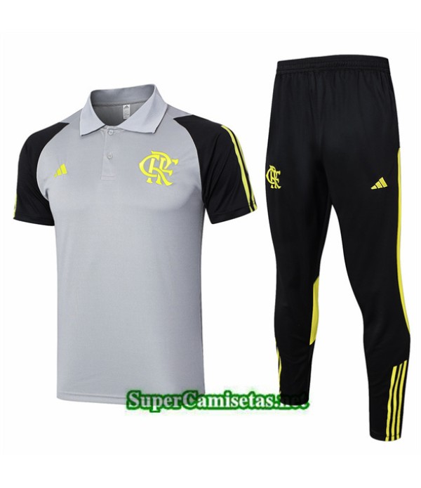 Tailandia Camiseta Kit De Entrenamiento Flamengo P...