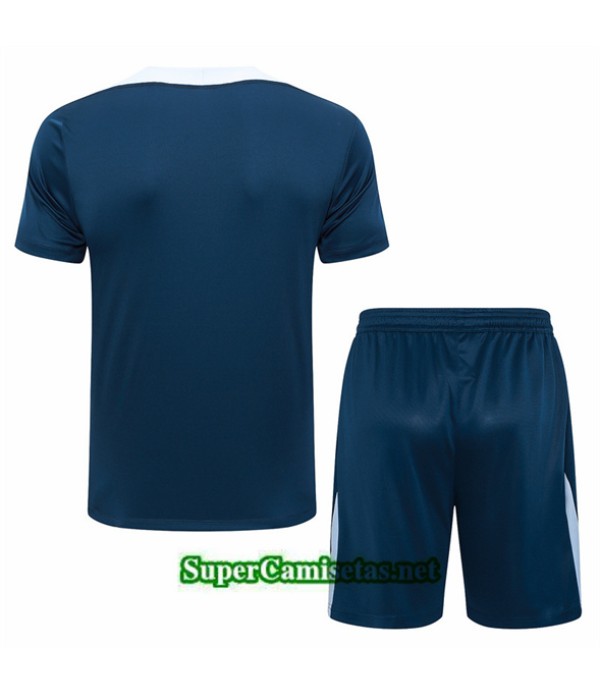 Tailandia Camiseta Kit De Entrenamiento Francia Azul Real 2024 2025