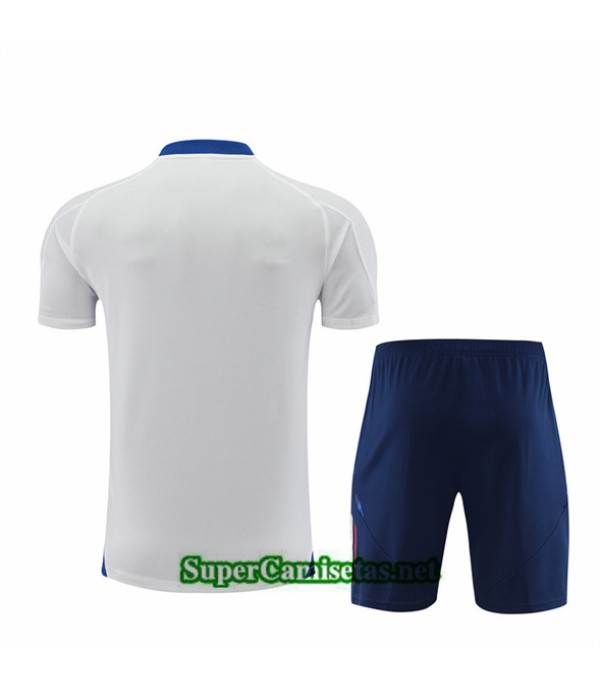 Tailandia Camiseta Kit De Entrenamiento Italia Niño Blanco 2024 2025